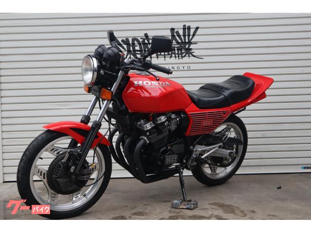 ホンダ CBX400F ソリッド赤カラー 国内物 S57年 車検付き