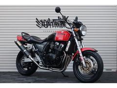 スズキ　ＧＳＸ４００インパルス　後期型　ヨシムラカラー　バックステップ　ＷＲ’Ｓフルエキマフラー　車検２年付き　タックロールシート