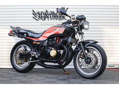 カワサキ　ＧＰＺ４００Ｆ　Ｓ５８年　車検２年　オイルクーラー　タックロール　アルフィン　ハネテール　マーシャル　ショート管　ＢＥＥＴ