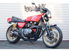 カワサキ　ＺＥＰＨＹＲ４００　車検付き　ドレミＦＸ外装　ＦＸ仕様　キャストホイール　ソリッド赤カラー　フォークＯＨ済み　タイヤ前後新品