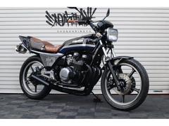 カワサキ　Ｚ５５０ＧＰ　５５０Ｆ　ＢＥＥＴアルフィンカバー　ショート管マフラー　純正カラーぺイント　アップハン　ハネテール　車検付き