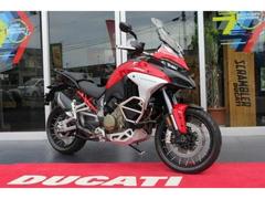 ＤＵＣＡＴＩ　ムルティストラーダＶ４Ｓ　ＥＴＣ車載器　サイドパニアケース付