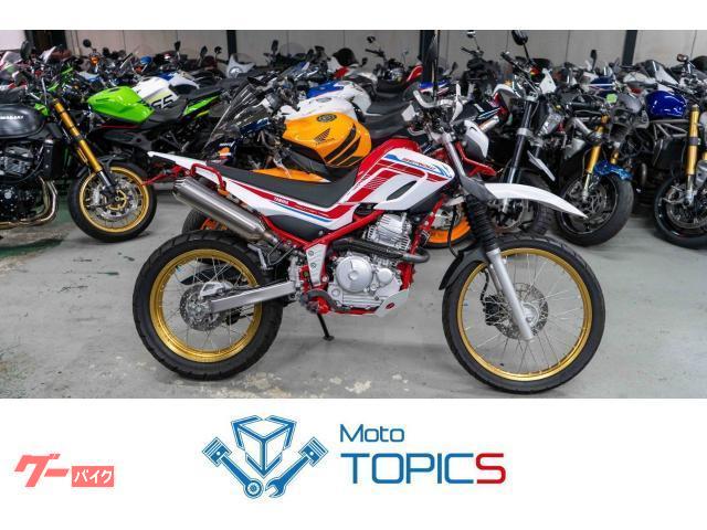 セロー２５０　ＤＲＣミラー　フェンレス　ＺＥＴＡハンドガード　ハンドルバー　フルエキチタンマフラー　パフォーマンスダンパー　オーリ