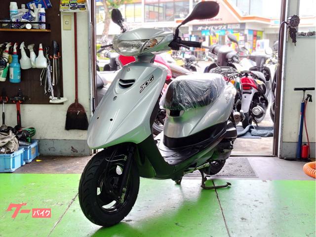ＪＯＧ　ＳＡ５５Ｊ　バッテリー新品　タイヤ前後新品　ドライブベルト純正新品　グリップ純正新品交換　インジェクション