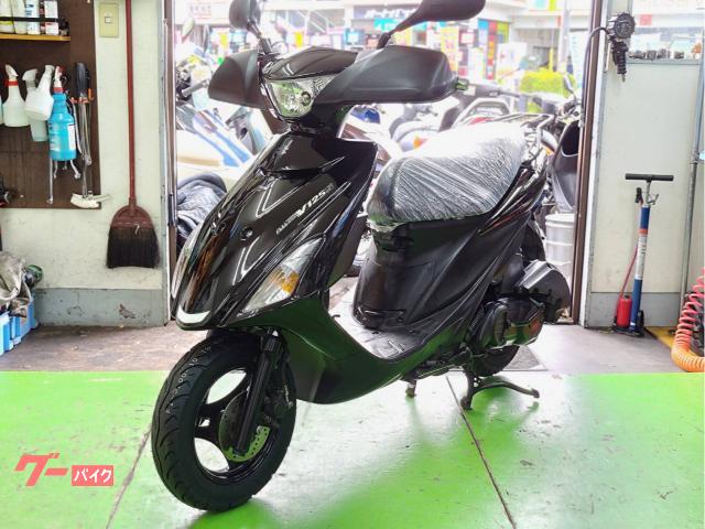 アドレスＶ１２５Ｓリミテッド　ＣＦ４ＭＡ　タイヤ前後新品　ドライブベルト新品　ＮＧＫプラグ新品　バッテリー新品