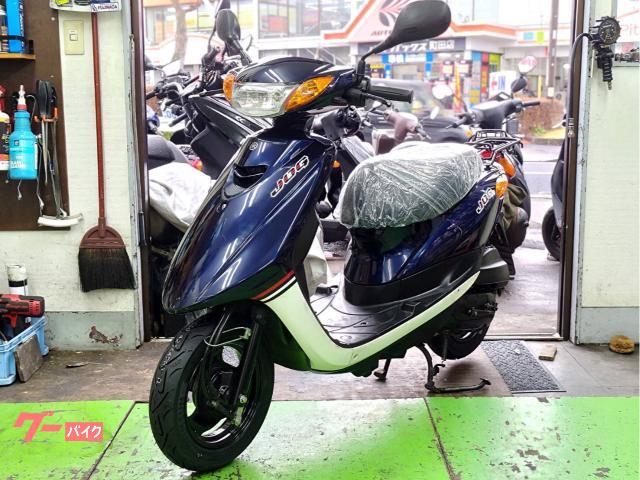 ＪＯＧ　ＳＡ５５Ｊ　バッテリー新品　タイヤ前後新品　駆動系メンテナンス済み　インジェクション　水冷エンジン　Ｇロック搭載