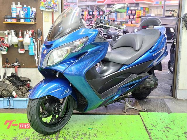 スズキ スカイウェイブ250 タイプM バッテリー新品 タイヤ前後新品