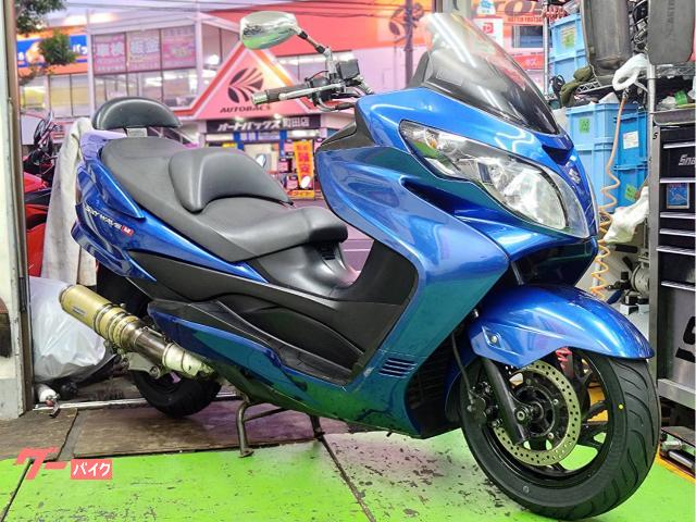 スズキ スカイウェイブ250 タイプM バッテリー新品 タイヤ前後新品