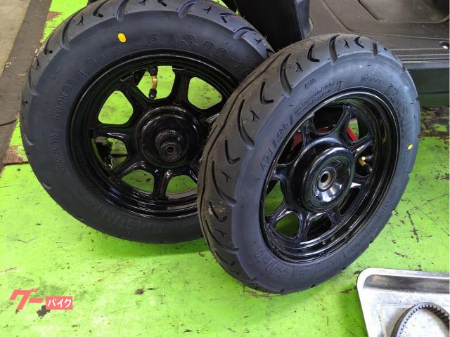 ホンダ タクト・ベーシック AF79 タイヤ前後新品 ドライブベルト