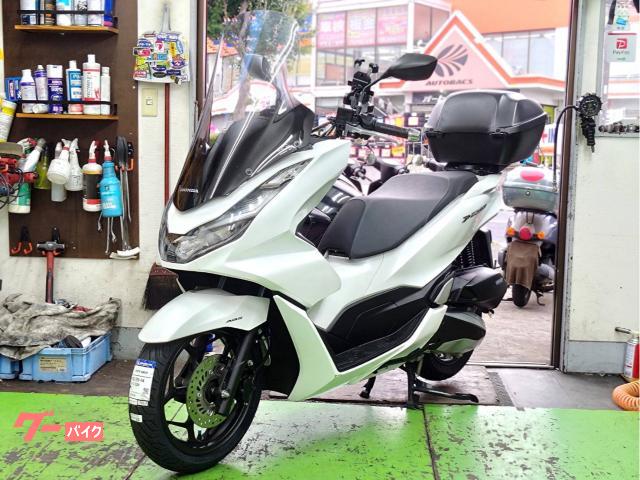 ＰＣＸ１６０　ＫＦ４７　タイヤ前後新品　駆動系メンテナンス済み　ＥＴＣ２．０　ＯＰスクリーン・ＲＢＯＸ　スマホホルダ−給電タイプ
