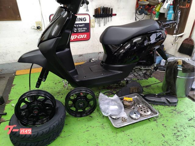 ホンダ タクト・ベーシック AF79 タイヤ前後新品 ドライブベルト