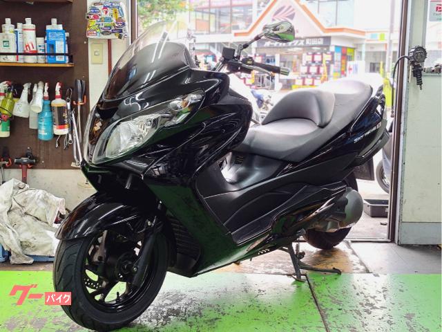 スカイウェイブ２５０　タイプＳ　ＥＴＣ２・０　タイヤ前後新品　ドライブベルト純正新品　バッテリ新品　フォーク分解整備　ＬＥＤライト