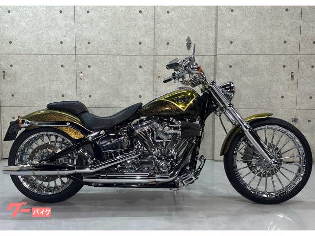 ＨＡＲＬＥＹ－ＤＡＶＩＤＳＯＮ ＣＶＯ ＦＸＳＢＳＥ ブレイクアウト ２１本スポーククロームタービンホイール ゴールド  ラメ｜【タートルガレージ】Ｔｕｒｔｌｅ ｇａｒａｇｅ｜新車・中古バイクなら【グーバイク】