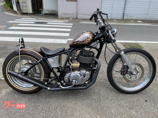 ＳＲ４００　チョッパーカスタム　ハードテール　ＴＭＲ　ブレンボキャリパー　ＲＨ０１Ｊ