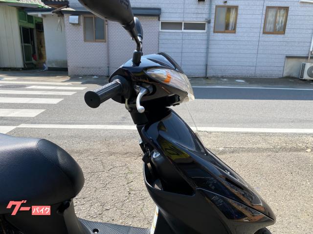 スズキ アドレスV50 リアスポイラー付き CA44A後期 黒ホイール