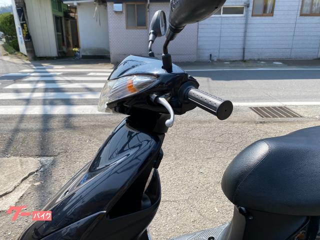 スズキ アドレスV50 リアスポイラー付き CA44A後期 黒ホイール
