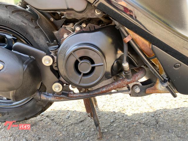 スズキ アドレスV50 リアスポイラー付き CA44A後期 黒ホイール スズキ アドレスV50 リアスポイラー付き CA44A後期 黒ホイール