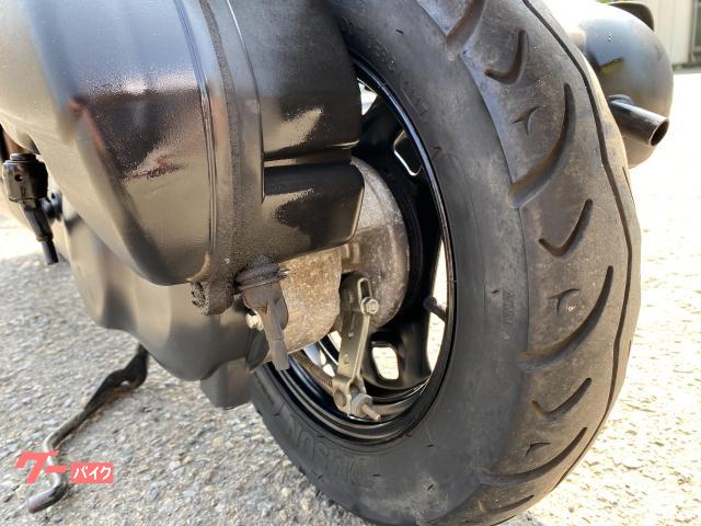 スズキ アドレスV50 リアスポイラー付き CA44A後期 黒ホイール