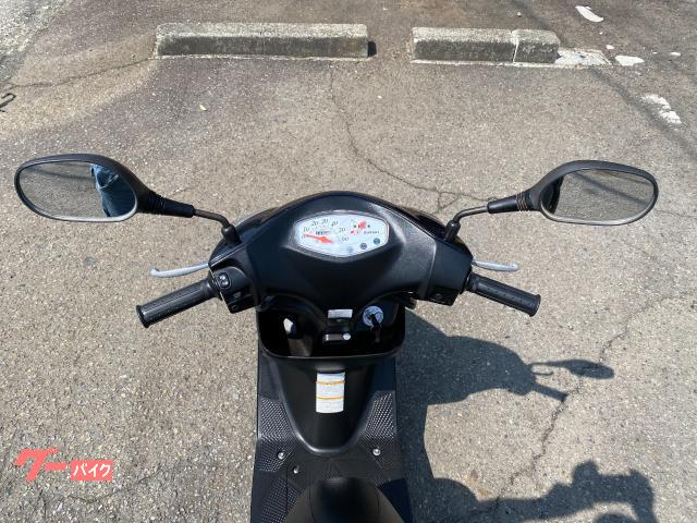スズキ アドレスV50 リアスポイラー付き CA44A後期 黒ホイール
