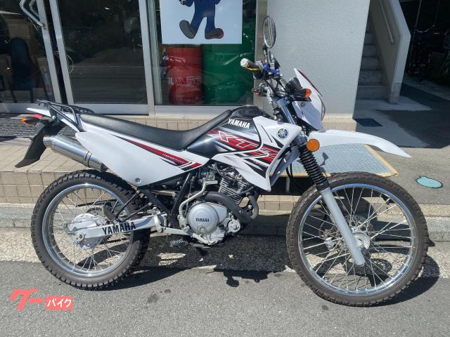 ＸＴＺ１２５Ｅ　２０１８年　白黒　キャリア　ステンサイレンサー
