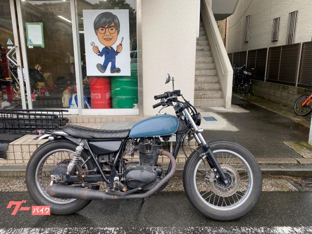 ２５０ＴＲ　キャブ　ボバースタイル　カスタム　２００３年モデル　カスタムペイント　ブルーグレー
