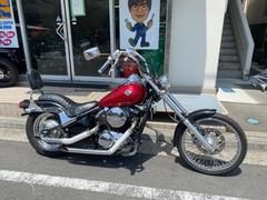 カワサキ　バルカン４００II　　赤黒　９５年式　ドラッグパイプマフラー　トリプルツリー　ハンドル　ウィンカーリロケ　コブラシート　チョッパー