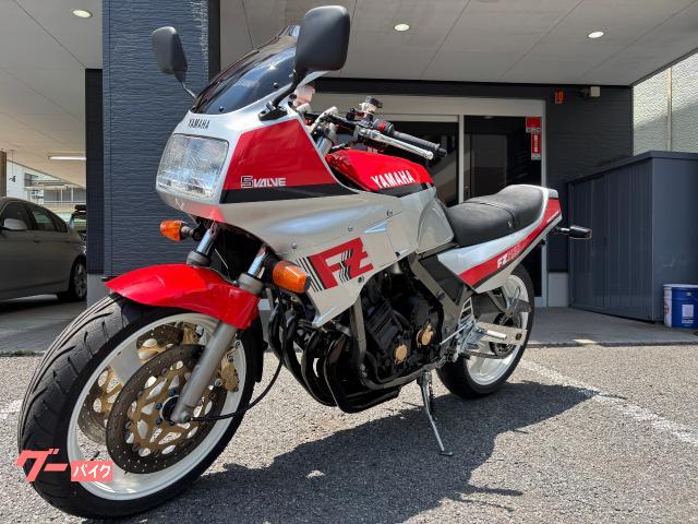 ヤマハ FZ750 前後18インチ化 bremboフロントキャリパー