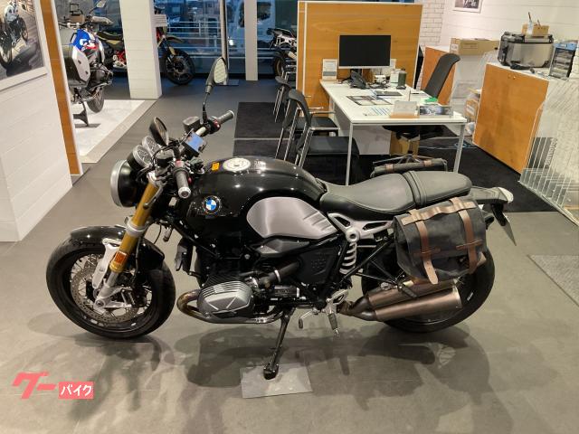 BMW R nineT 純正サイドバッグ ETC 純正スマホホルダー