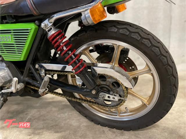 カワサキ Ｚ４００ＦＸ 国内物 昭和５４年式 ローソンレプリカカラー ＫＹＢサス 茶革タックロールシート ショート管  しぼりアップハン｜ＫＭＤ横浜｜新車・中古バイクなら【グーバイク】