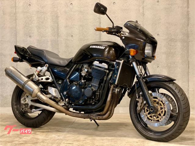 ＺＲＸ１１００　ダークブラウン　アップハンドル　社外マフラー　ＥＧカバー