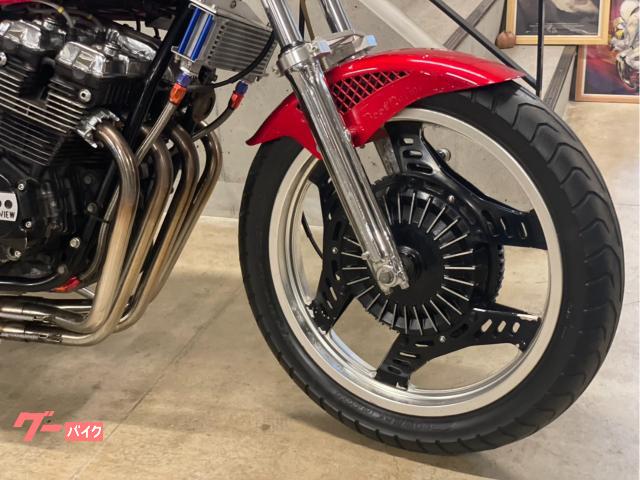 ホンダ CBX400F 白赤 マーシャル NAKANOマフラー ホンダ CBX400F 白赤 マーシャル NAKANOマフラー