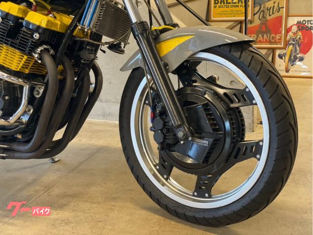 ホンダ CBX400F ミリタリーグレー ダブルインボード 4