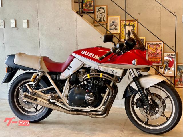 ＧＳＸ１１００Ｓ　ＫＡＴＡＮＡ　レッドシルバー　ＳＳＬ　ヨシムラドラッグサイクロン　オーリンズ