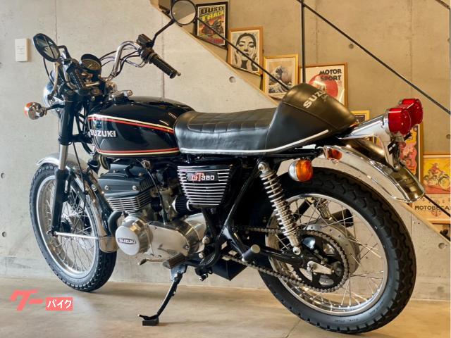 スズキ GT380 ブラック 中期 セミレストア アルフィン