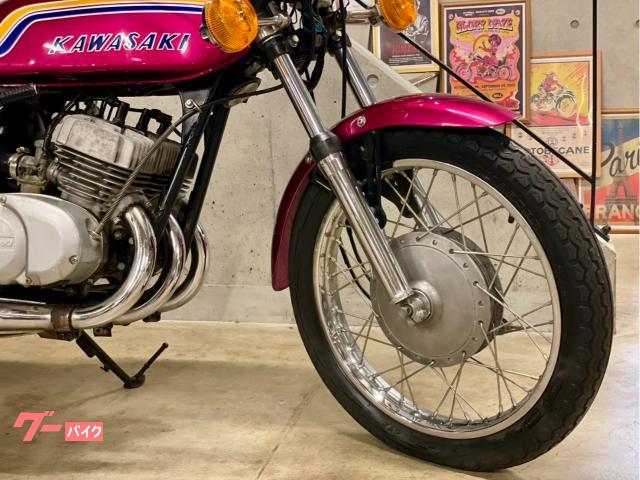 あんこ カワサキ 350SS マッハ2 チェリーレッド 初期型 SS
