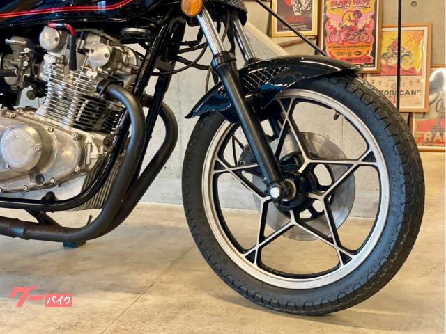 スズキ GS400 クロ モナカ管 ウオタニSP2 BEET アルフィン