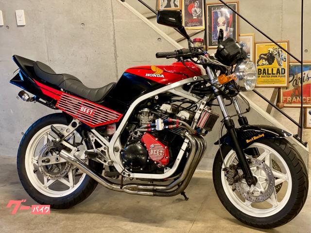 ＣＢＲ４００Ｆ　ブラックレッド　ＶＦハンドル　４−２−１マフラー　ＢＥＥＴ　タックロールシート　アルフィン　ＢＥＥＴテール