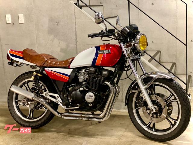 ＸＪ４００Ｄ　ＹＳＰカラー　４−２−１マフラー　ブラウンタックロールシート　ＵＰハンドル　Ｚ２テール仕様