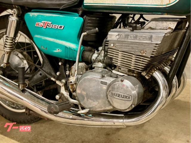 スズキ GT380 グリーン 初期型 オリジナル仕様 空冷2ST