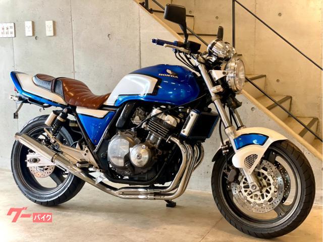 ＣＢ４００Ｓｕｐｅｒ　Ｆｏｕｒ　ＣＢＸサマーカラー　４−２−１マフラー　タックロールシート　サスペンション