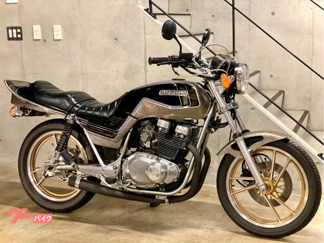 ＧＳＸ４００Ｅ　カラーズＫＭＤコラボカラー　セミレストア　フレーム　エンジンペイント　アルフィン　集合管　タックロールシート