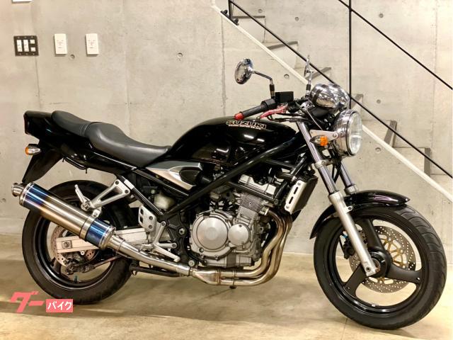 Ｂａｎｄｉｔ２５０Ｖ　ブラック　アップハンドル　社外サイレンサー　ＵＳＢ電源