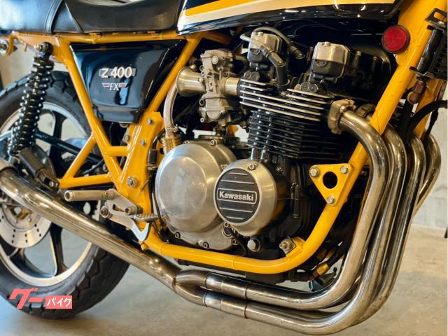 カワサキ Z400FX タイガーカラー 国内物 サンキョーハンドル