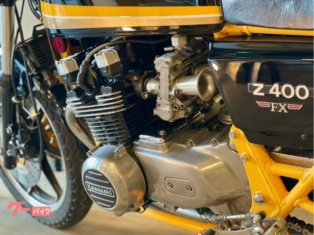 カワサキ Z400FX タイガーカラー 国内物 サンキョーハンドル