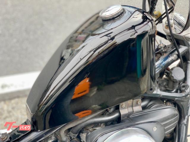 ホンダ スティード400 ブラックNEWペイント オリジナルパーツ