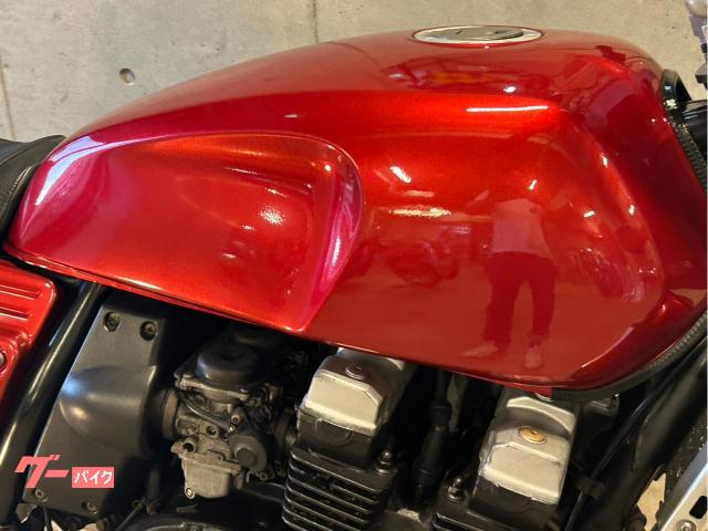 ヤマハ XJR400 オレンジ ヨシムラサイクロンフルエキ YSSリア