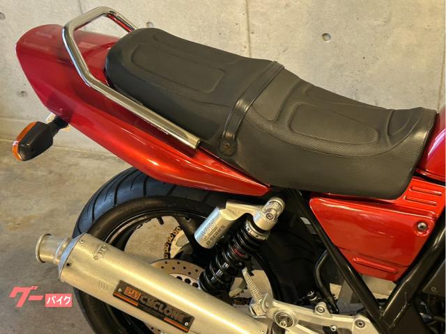 ヤマハ XJR400 オレンジ ヨシムラサイクロンフルエキ YSSリア ヤマハ XJR400 オレンジ ヨシムラサイクロンフルエキ YSSリア