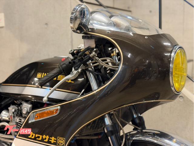 カワサキ ZEPHYRχ ブラウンゴールド ロケットカフェレーサー