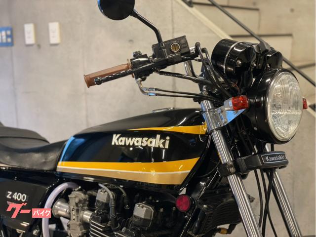 カワサキ Z400FX エボニー タイガーカラー 国内物 FCRキャブ