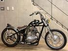 エストレヤカスタム ブラックフレア リジットチョッパー ドラッグパイプ KMD制作デザインオリジナル車両
